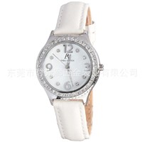 Promotional Quartz Lady Fashion Watch with Genuine Leather