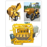 QT40-3A cement hollow moving block making machine