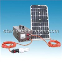 Solar Power System for home lighting