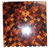 Square Black pen Shell Tiles for interior wall tile