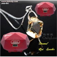 Super Hot!! Fashion Diamond Portable Mini Speakers