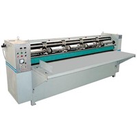 Thin blade paper seperating and line pressing machine