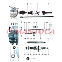 Tricycle parts-Reverse gear