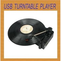 USB turntable player with mp3 converter