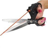 Ultimate Accuracy Laser Scissors with Comfortable Grip