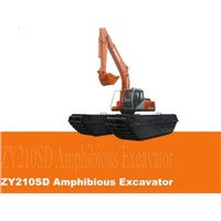 ZY210SD amphibious excavator