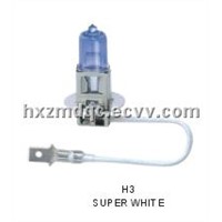 auto bulb H3 SUPER WHITE