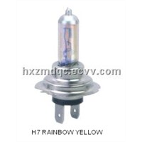 auto bulb H7 RAINBOW YELLOW