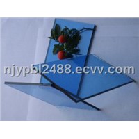building glass(dark blue float glass)