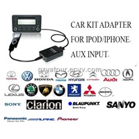 car cd changer for ipod/iphone for Honda Toyota VW Audi Acura