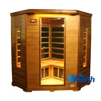 corner FIR sauna