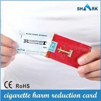 green smoking cigarette harm reduction card HDNA magnet