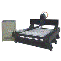 high speed CNC Router stone cutting machine on marble(1200x2400mm)