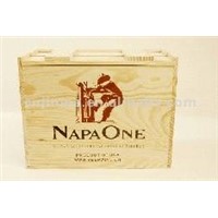 hot sale strong nature wooden wine box