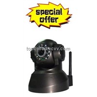 Wireless Video Camera Support Pan/Tilt Alarm Audio and Smartphone (TB-M002BW))