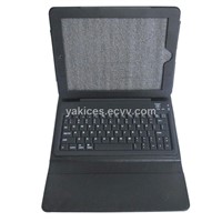 iPad2/iPad bluetooth keyobard with leather case