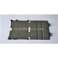 leather case with clips for tablet PC Blackberry playbook