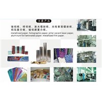 metallized paper