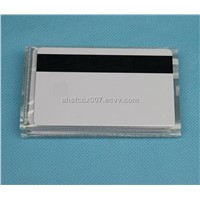 plastic magnetic stripe PVC RFID ID card