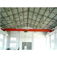 single girder 1-30t electric hoist workshop bridge crane