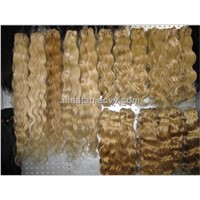 tight weft body wave human hair weft remy cuticle hair weft/weaving Hair Extensions