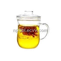 well designed high borosilicate glass cup