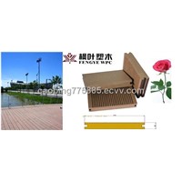 Wood Plastic Composite (WPC) Decking Board (Wood Board)