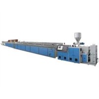 wood plastic profile prodction line