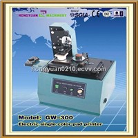 GW-300 high printing speed electric pad printing machine with sealed ink cup