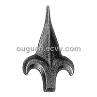 wrought iron ornamental spear points