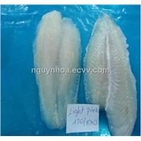 pangasius fillet light pink meat