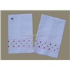 Xmas hand-made linen guest hand towel
