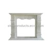 flower carved fireplace,carved fireplace,stone fireplace,marble fireplace