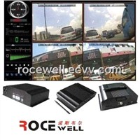 3G GPS Wireless Remote 4CH Realtime Mini Recorder Track Car Mobile DVR (RC-8004H3C-Z)