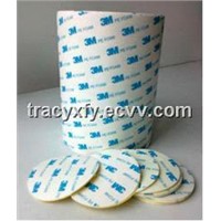 double coated adhesive 3M PE foam tape1600T white,we can die cut  the tape as per customer's request