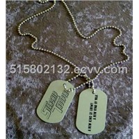 Aluminum Dog Tag,hang tag , metal craft,promotional product, metal tag