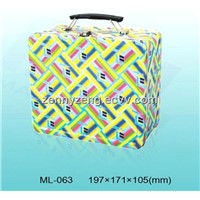 Metal Lunch Box, Tin Lunch boxes, Handle tin boxes