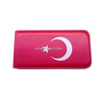 Mobile Phone Leather Case (Red)