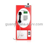 W897 :Outdoor GSM coin payphone,wireless/cordless for kiosk/wall-mounted