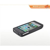1500 mAh DC 5.0V portable emergency charger Battery powered for iPhone 4 / 4s