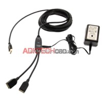17ft.Dual Port USB 2.0 USB Extension Cable USB Active Amplified Extension Cable
