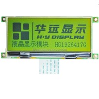 192 x 64 COG SPI Custom Display LCM 1 with ST7565P and 3.3V Voltage