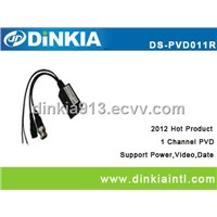 1CH PVD utp balun with power video date (DS-PVD011R)
