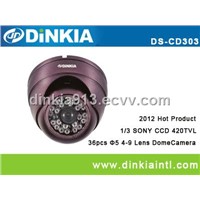 20m IR-Vandal-proof  cctv dome camera (DS-CD303)