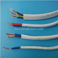 2 copper core Flexible 300/500V PVC extrusion wire