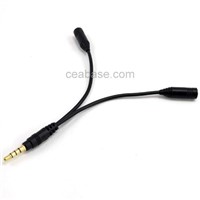 3.5mm Headphone Adapter Cord - Black