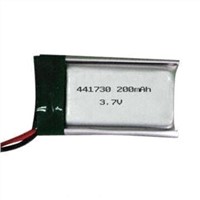 3.7V Rechargeable Lithium Polymer Battery Cell with 200mAh Capacity and Long Lifespan for Bluetooth
