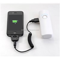 5200mAh power bank for mobile phone with 1W led Flash light