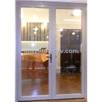 55 series Aluminium casement door for shop,living room