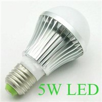 5W High Power LED Bulb E27